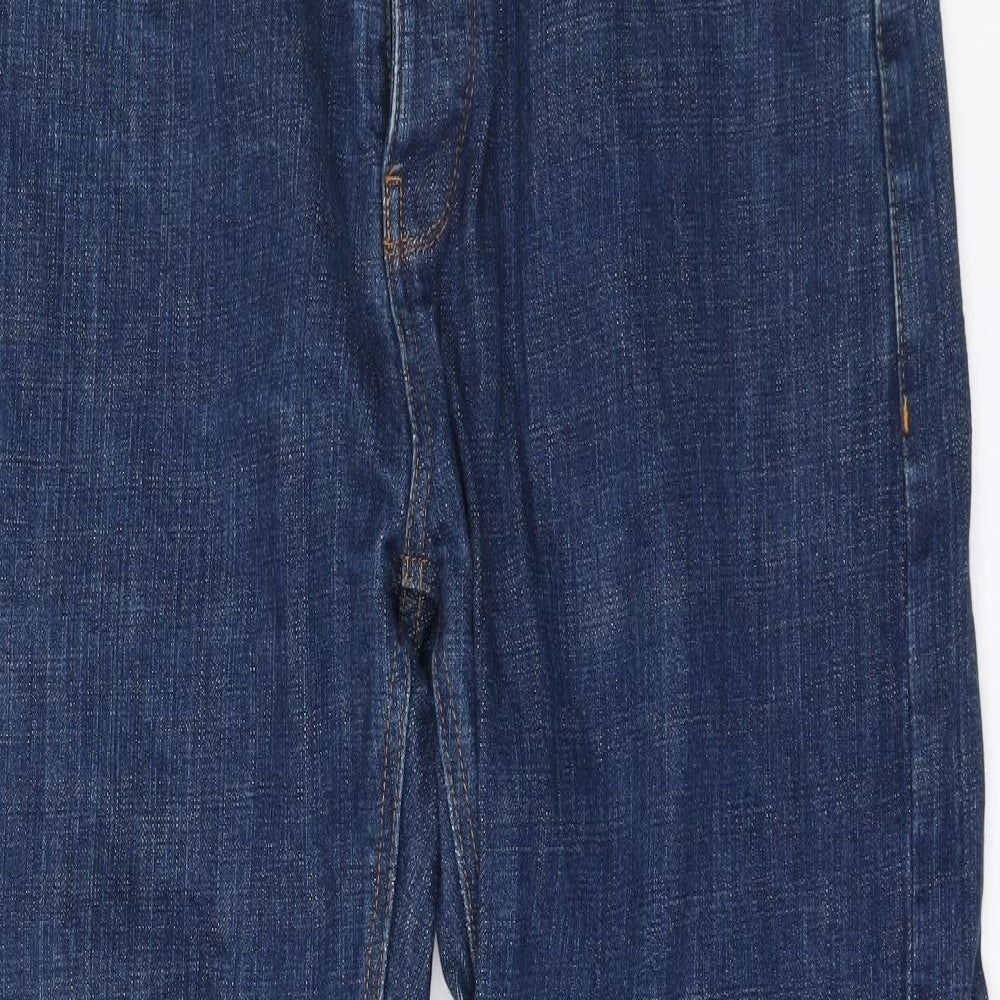 NEXT Mens Blue  Denim Straight Jeans Size 34 L33 in