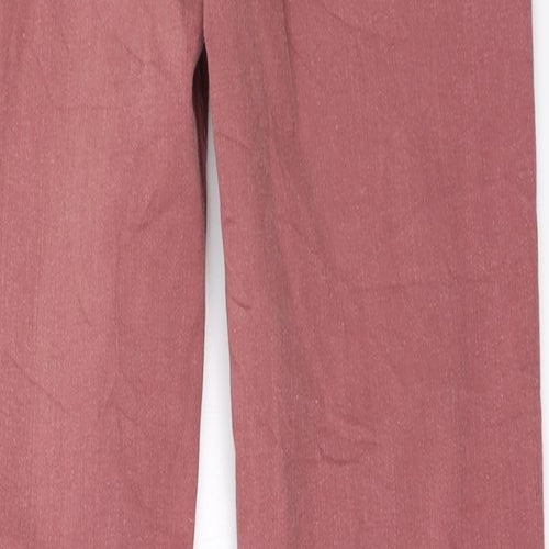 Fat Face Womens Pink   Skinny Jeans Size 10 L29 in