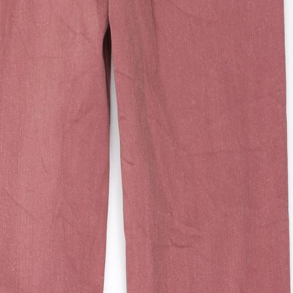 Fat Face Womens Pink   Skinny Jeans Size 10 L29 in