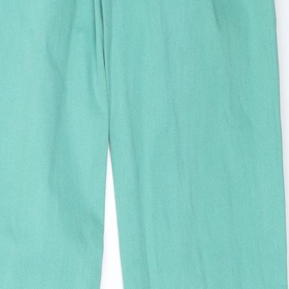 Zara Womens Green   Skinny Jeans Size 38 L32 in
