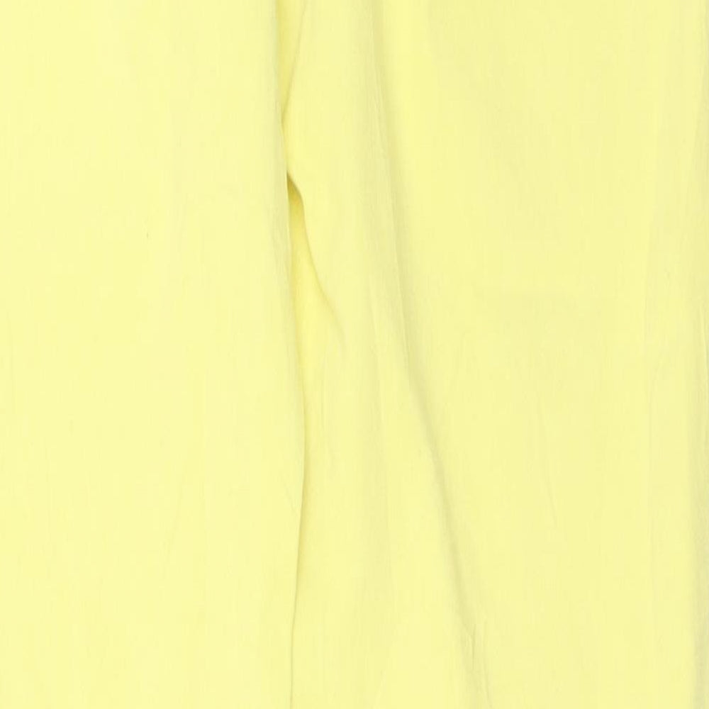 NW3 Womens Yellow   Straight Jeans Size 14 L28.5 in
