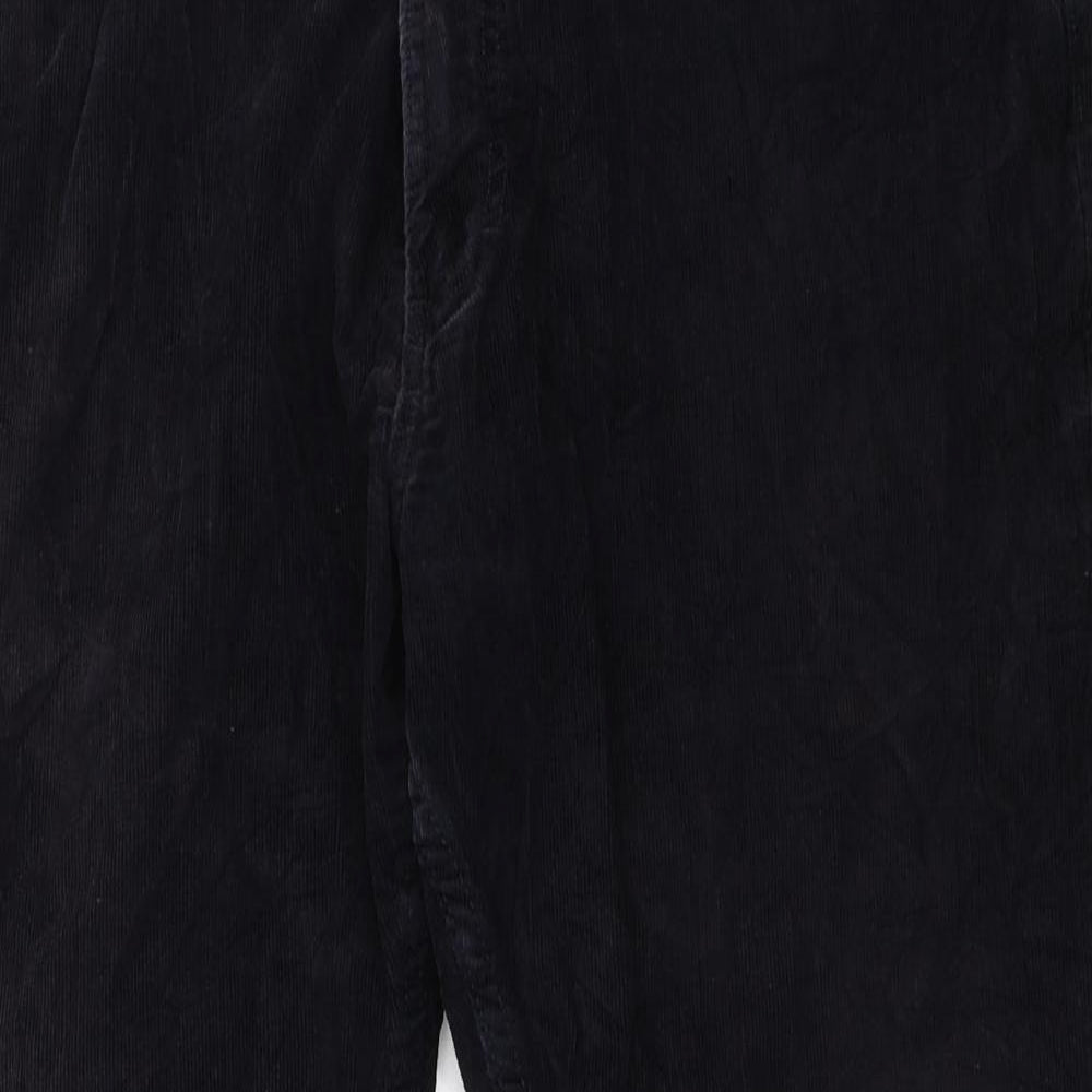 Marks and Spencer Mens Blue  Corduroy Trousers  Size 42 in L29 in