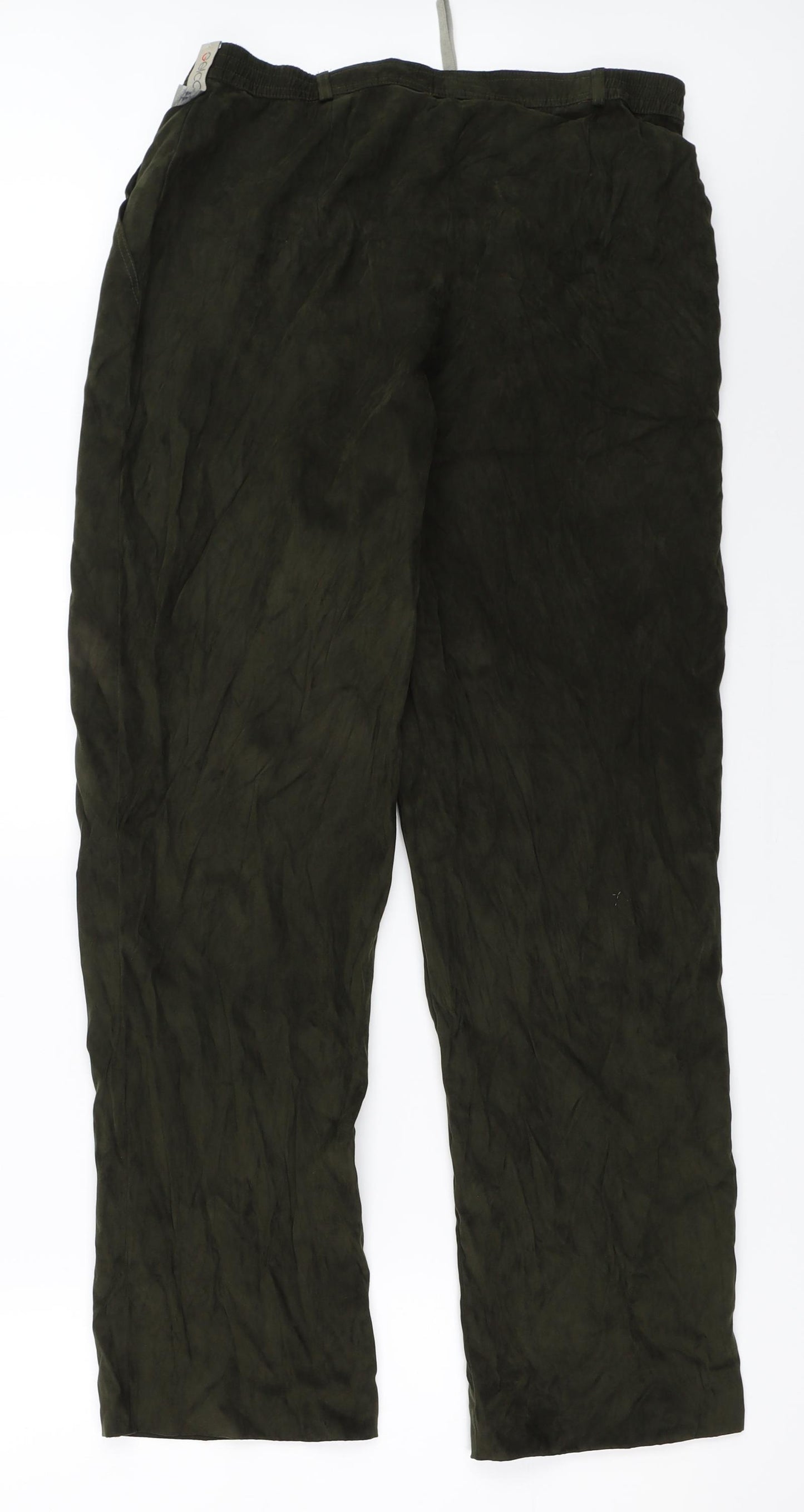 Gelco Womens Green   Trousers  Size 18 L29 in