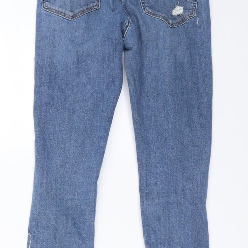 Topshop Womens Blue  Denim Skinny Jeans Size 28 in L30 in - Jamie Jeans