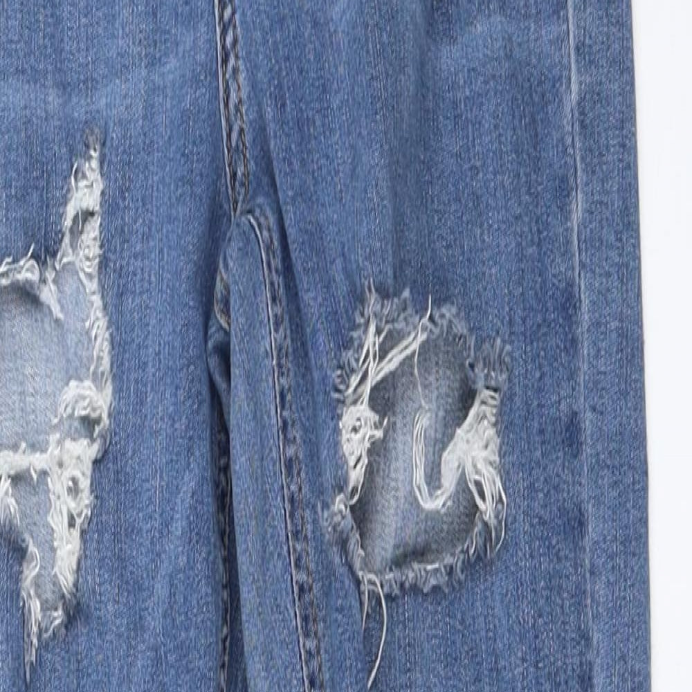 Topshop Womens Blue  Denim Skinny Jeans Size 28 in L30 in - Jamie Jeans
