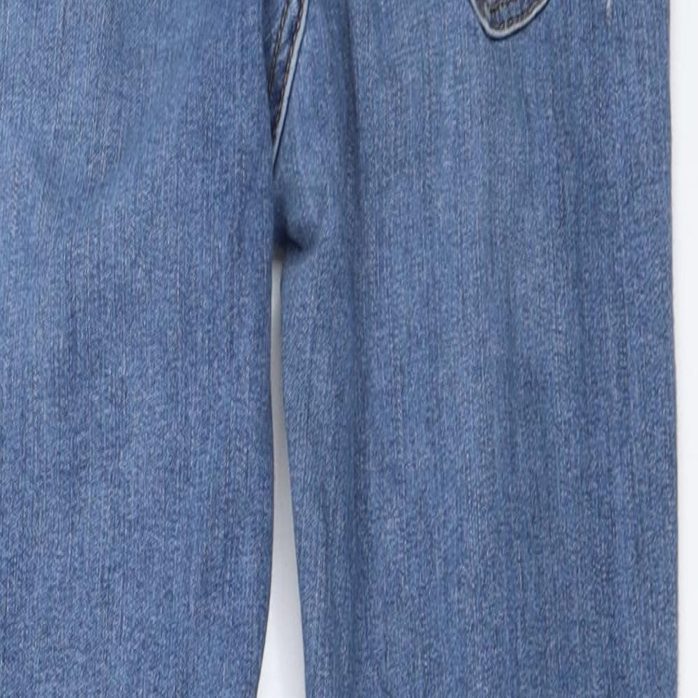 Topshop Womens Blue  Denim Skinny Jeans Size 28 in L30 in - Jamie Jeans