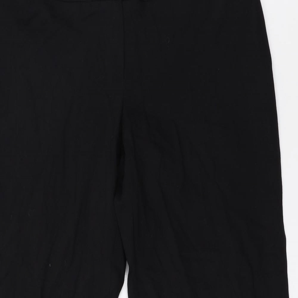 NEXT Womens Black   Trousers  Size 12 L28.5 in