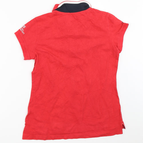 Tribord Womens Red   Basic Polo Size 42