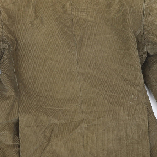 Marks and Spencer Mens Beige  Corduroy Jacket Blazer Size 40