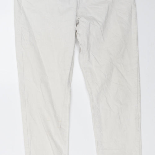 George Womens White   Skinny Jeans Size 12 L26 in