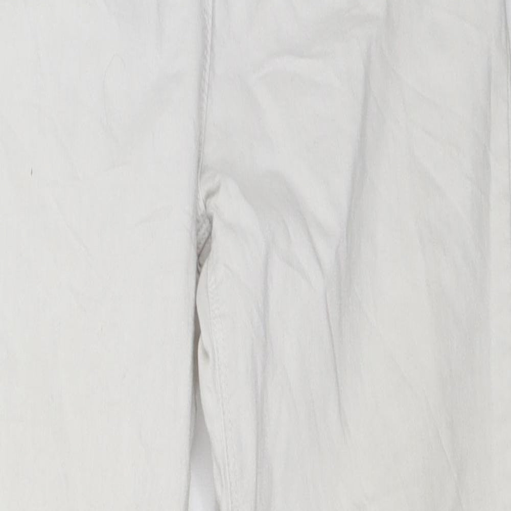 George Womens White   Skinny Jeans Size 12 L26 in