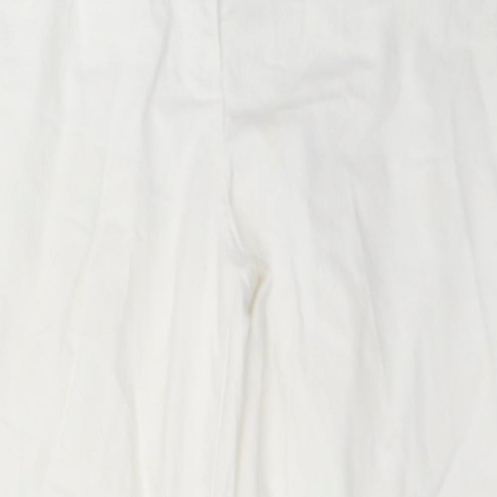David Emanuel Womens White   Straight Jeans Size 20 L28 in