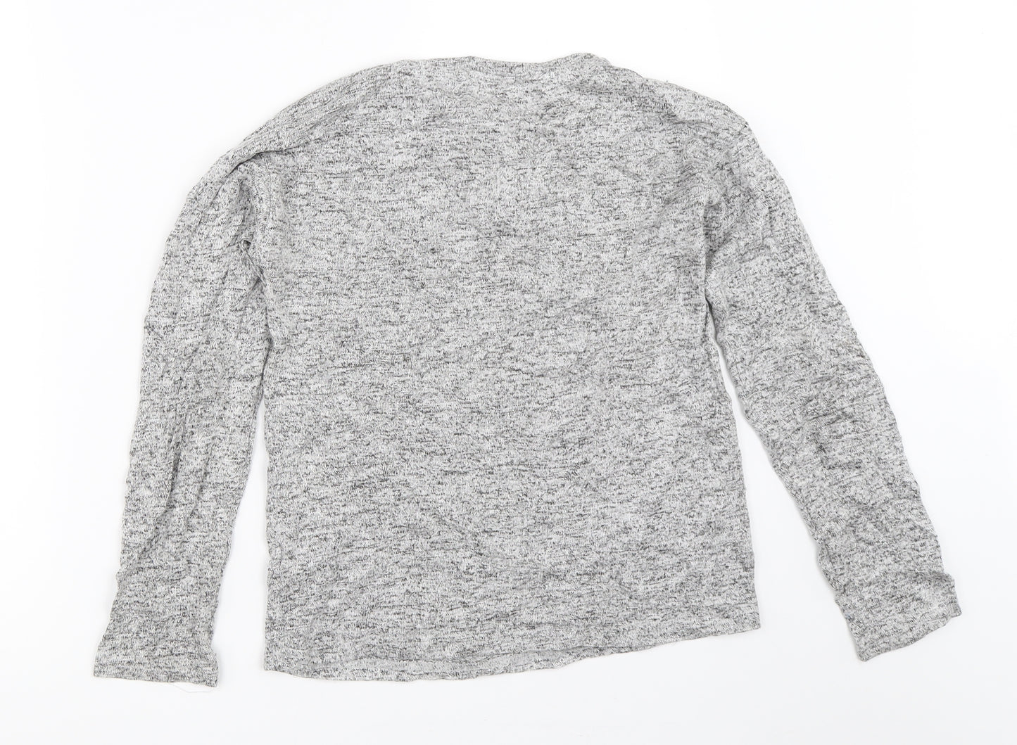 Primark Girls Grey   Pullover Jumper Size 10-11 Years