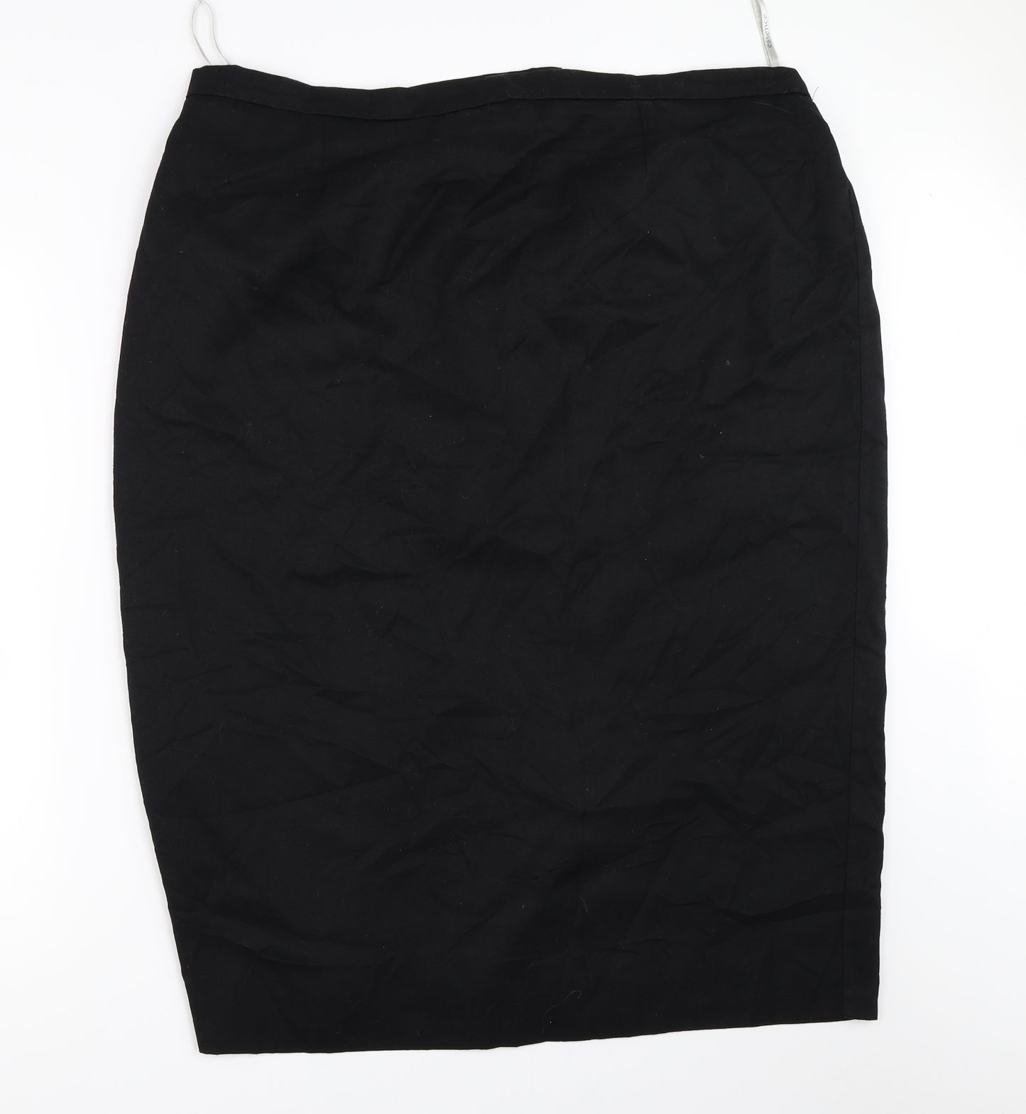 essence Womens Black   Straight & Pencil Skirt Size 24