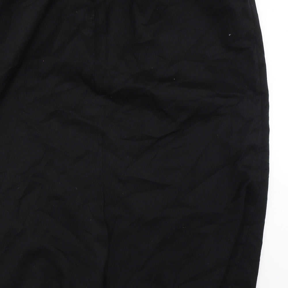 essence Womens Black   Straight & Pencil Skirt Size 24