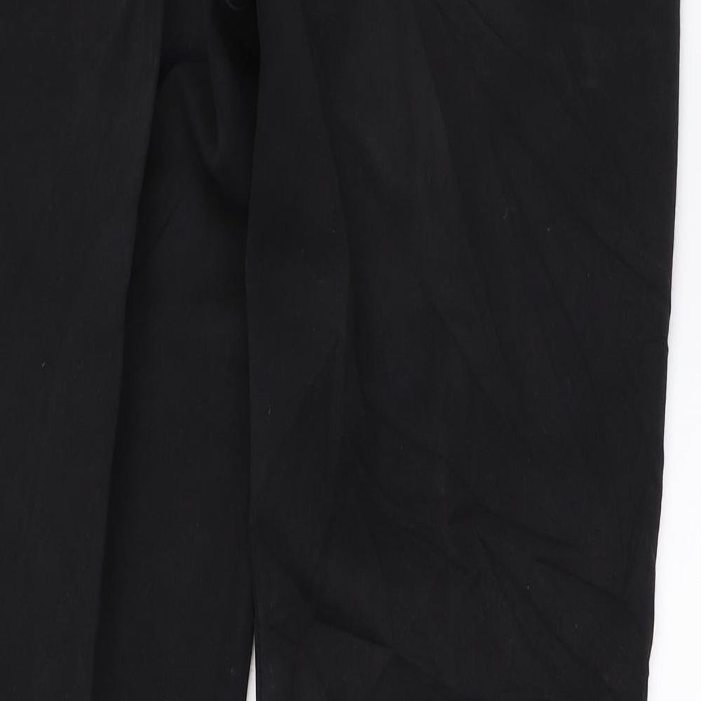Marks and Spencer Womens Black   Trousers  Size 10 L29.5 in