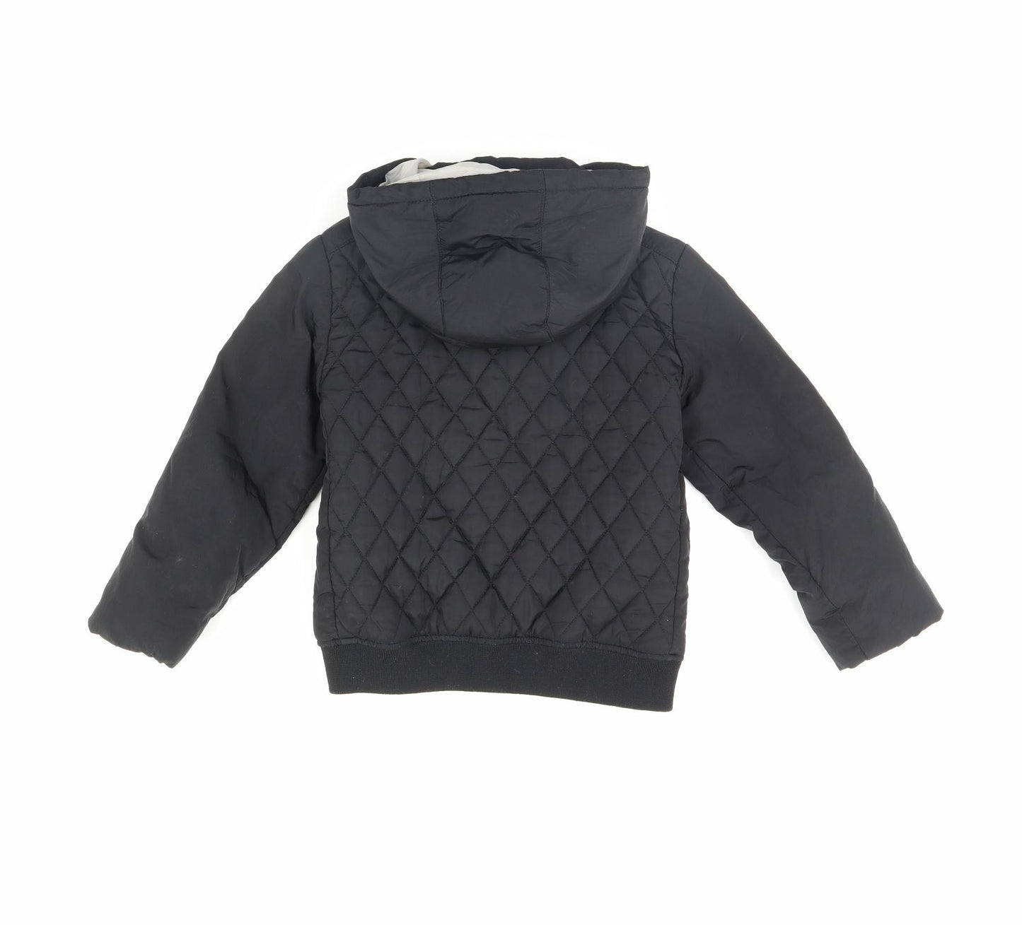 River Island Boys Black   Rain Coat Coat Size 5 Years