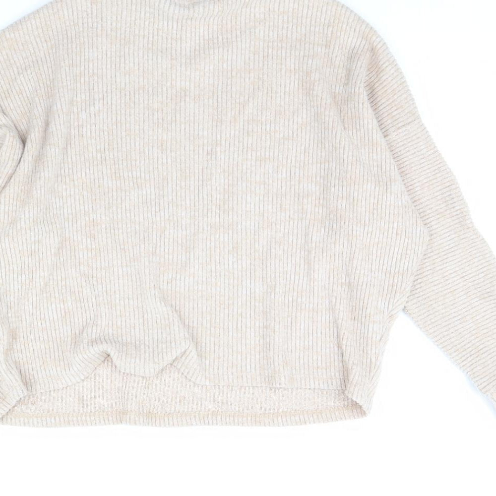 F&F Womens Beige   Pullover Jumper Size 12