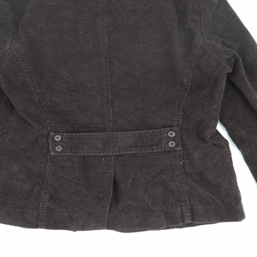 Lands' End Womens Brown  Corduroy Jacket  Size 12