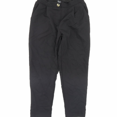 New Look Womens Black   Dress Pants Trousers Size 10 L28 in
