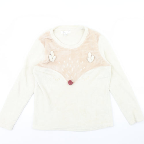 Love to lounge Womens Beige Solid  Cami Pyjama Top Size XS  - Deer