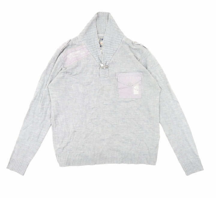 Cedar Wood State Mens Grey   Pullover Jumper Size XL