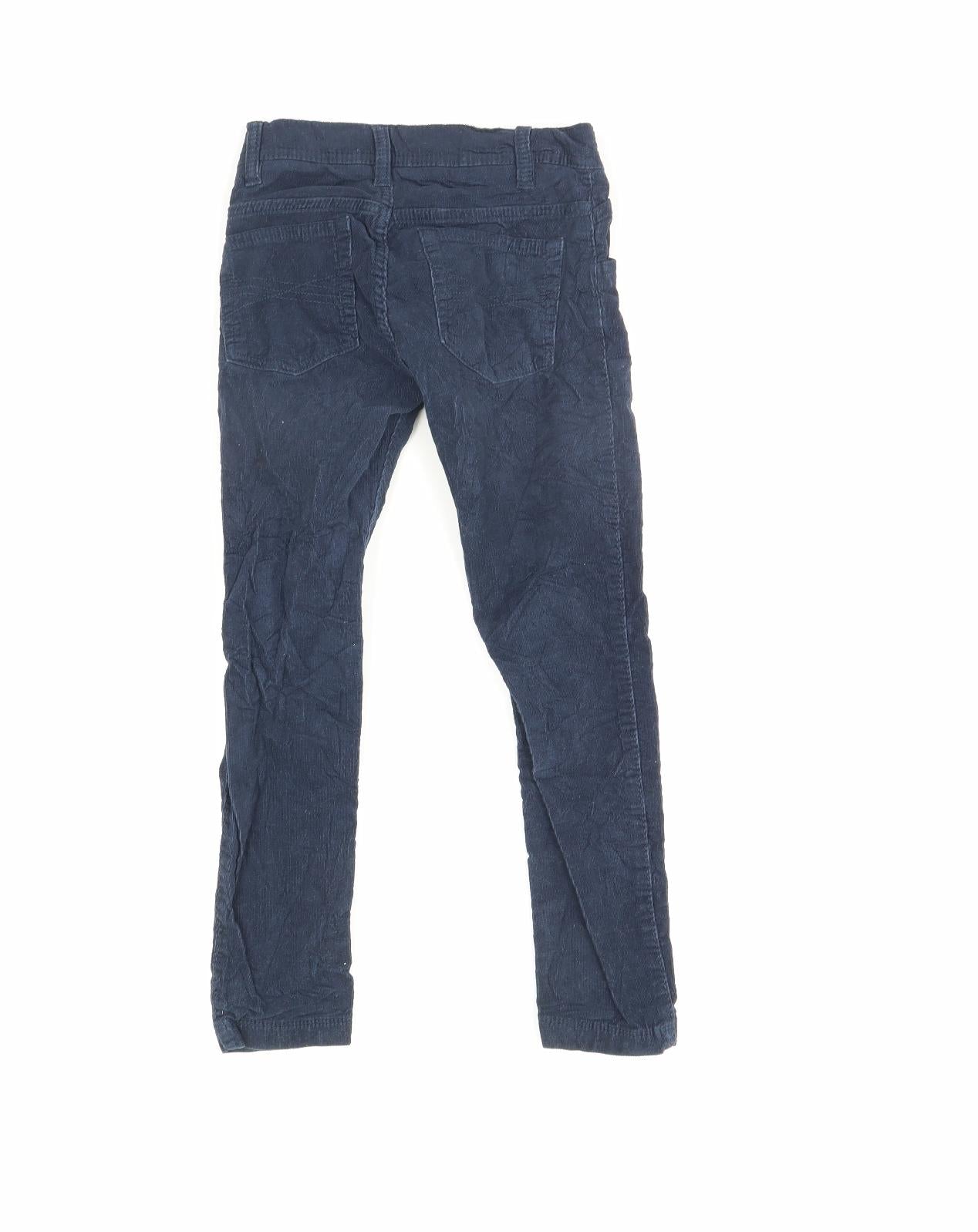 TEX Boys Blue  Corduroy Capri Trousers Size 7 Years
