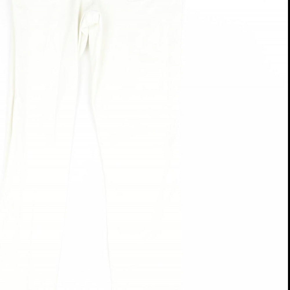 Yessica Womens White  Denim Skinny Jeans Size 8 L29 in