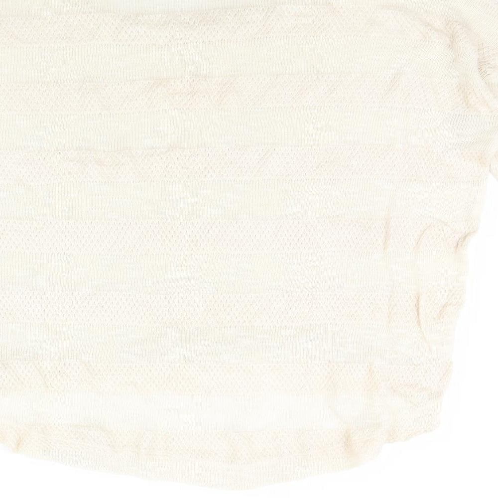 Dorothy Perkins Womens Beige   Pullover Jumper Size 14