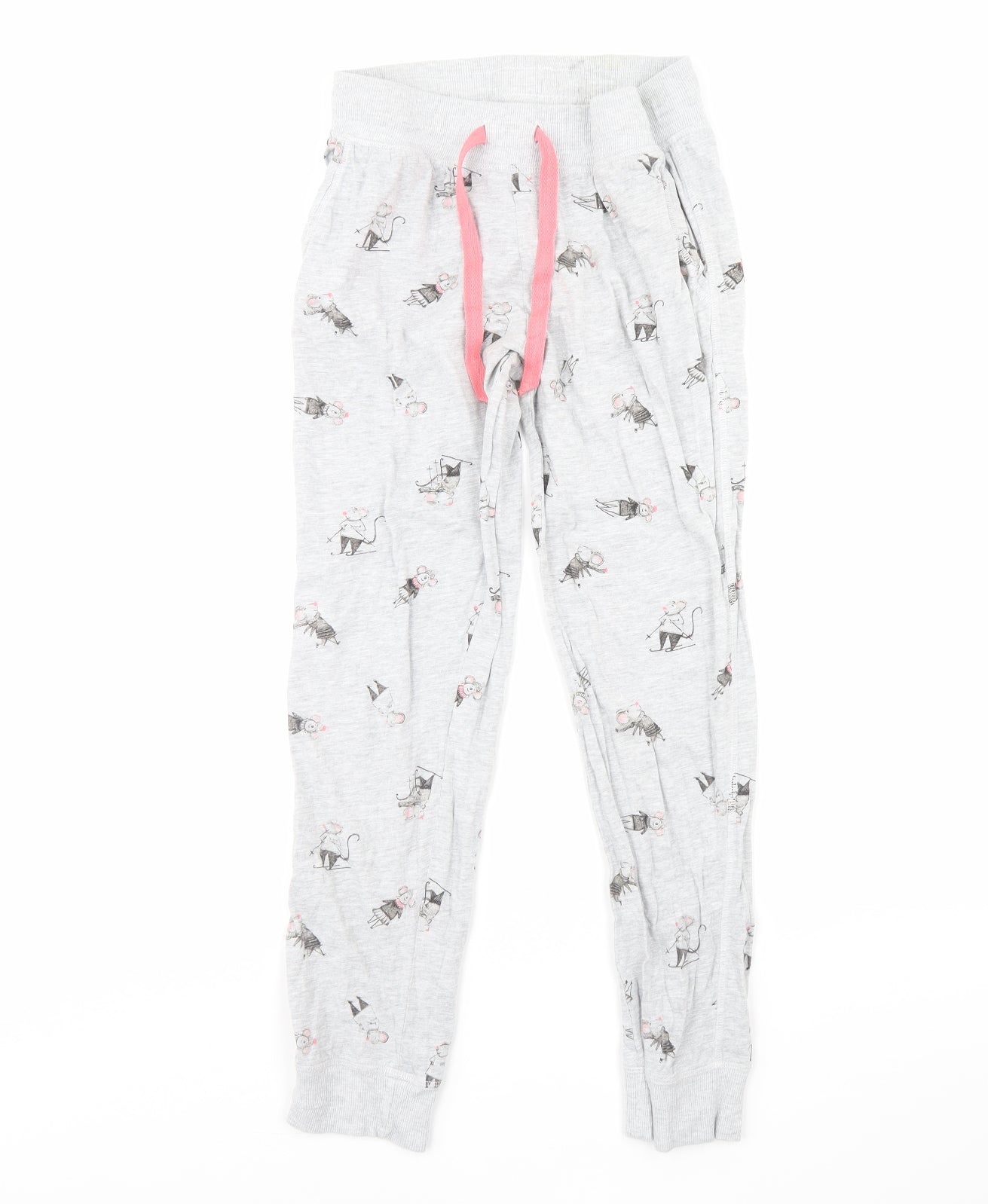 NEXT Womens Grey Solid  Cami Pyjama Pants Size M
