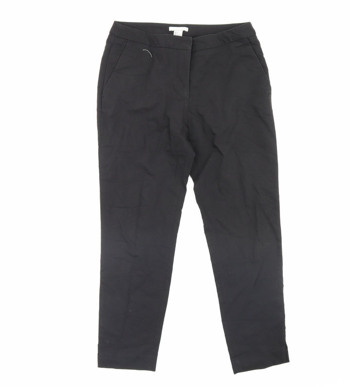 H&M Womens Black   Dress Pants Trousers Size 8 L25 in