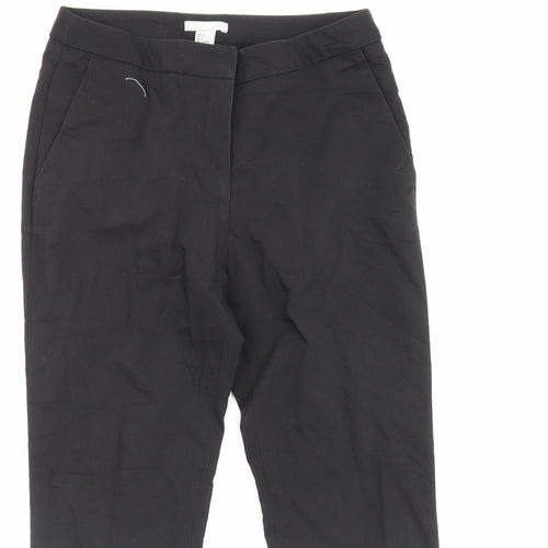 H&M Womens Black   Dress Pants Trousers Size 8 L25 in