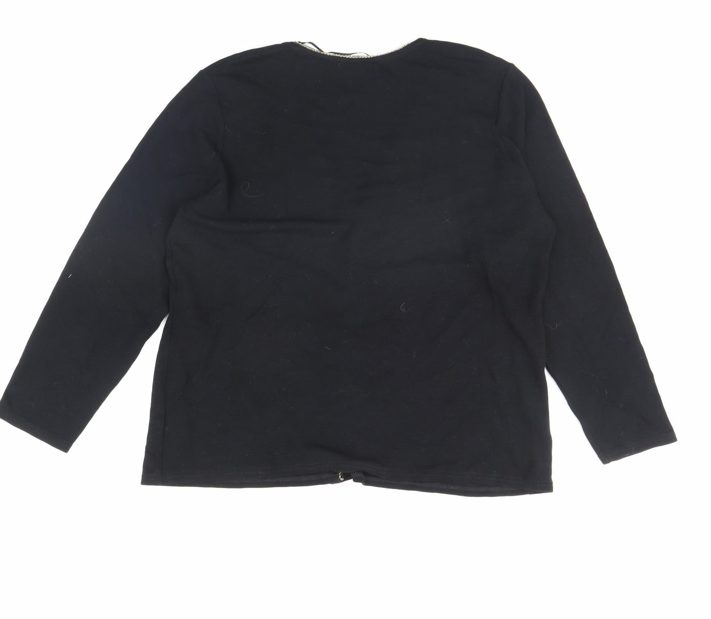 Bonmarché Womens Black   Cardigan Jumper Size M