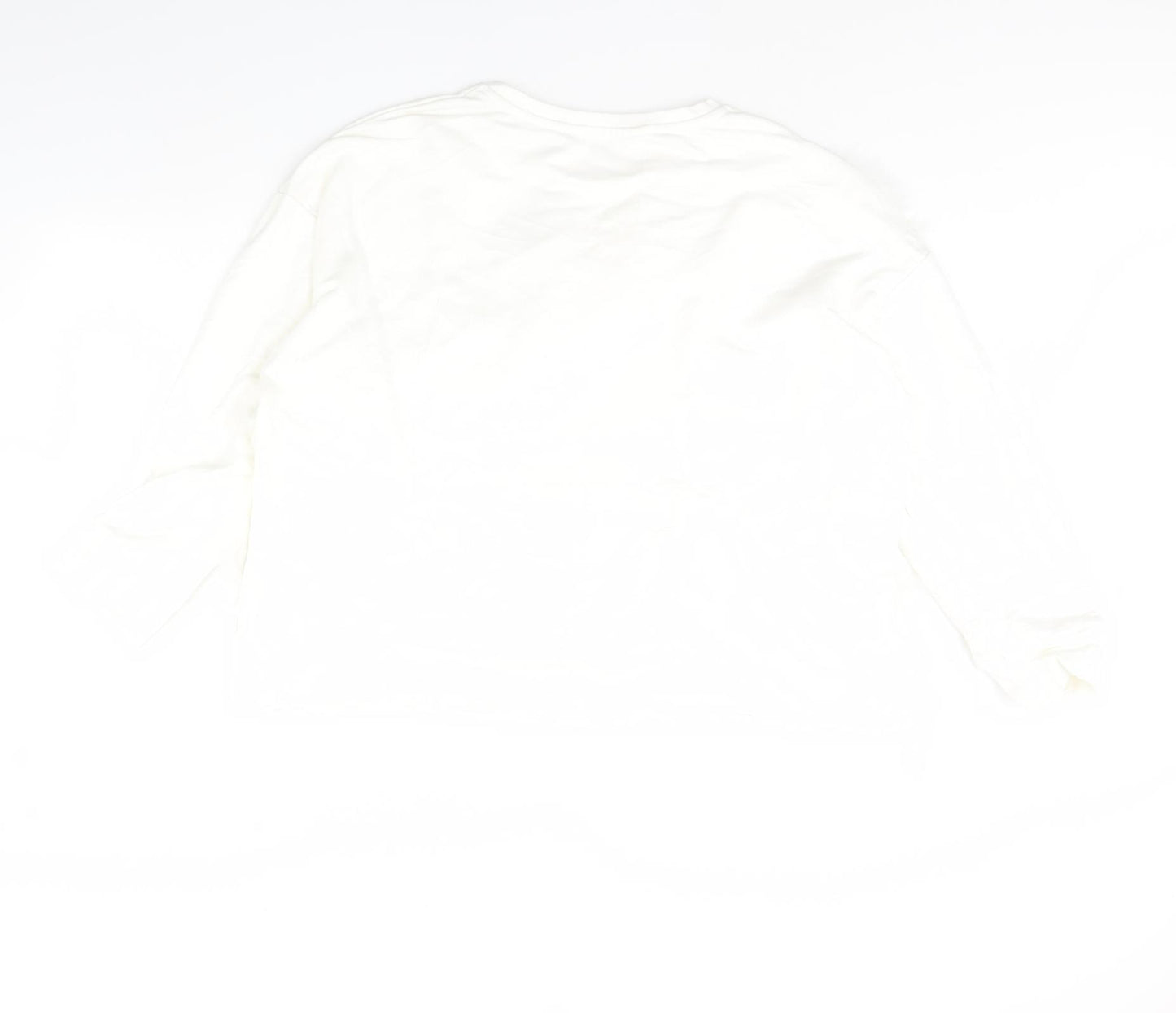 River Island Womens White   Pullover Jumper Size L