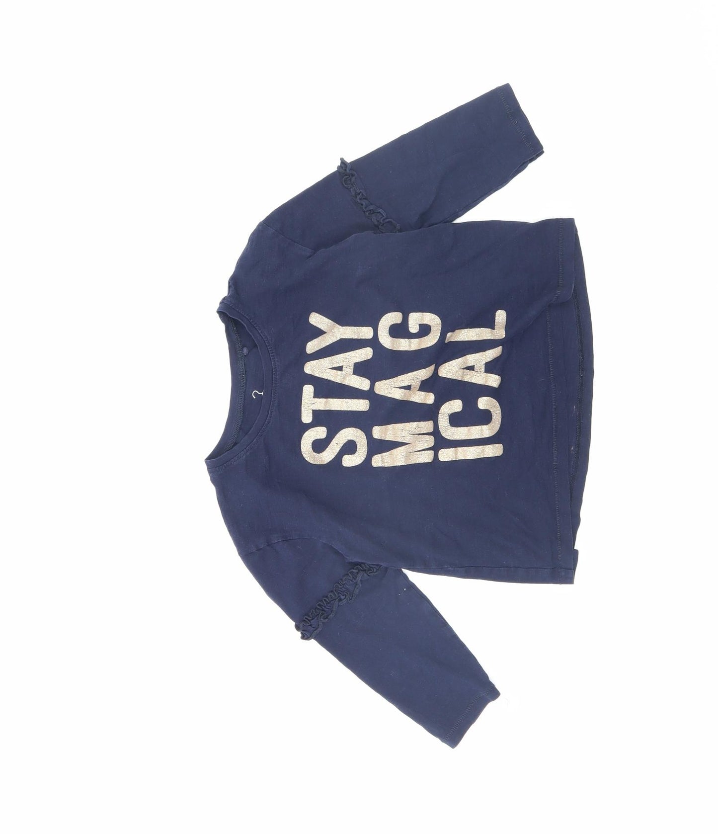 NEXT Girls Blue   Basic T-Shirt Size 3 Years