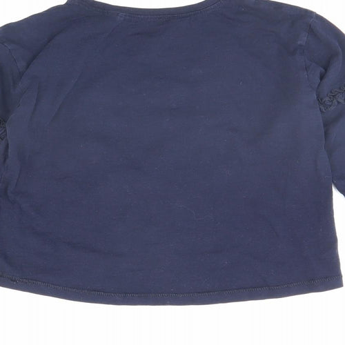 NEXT Girls Blue   Basic T-Shirt Size 3 Years