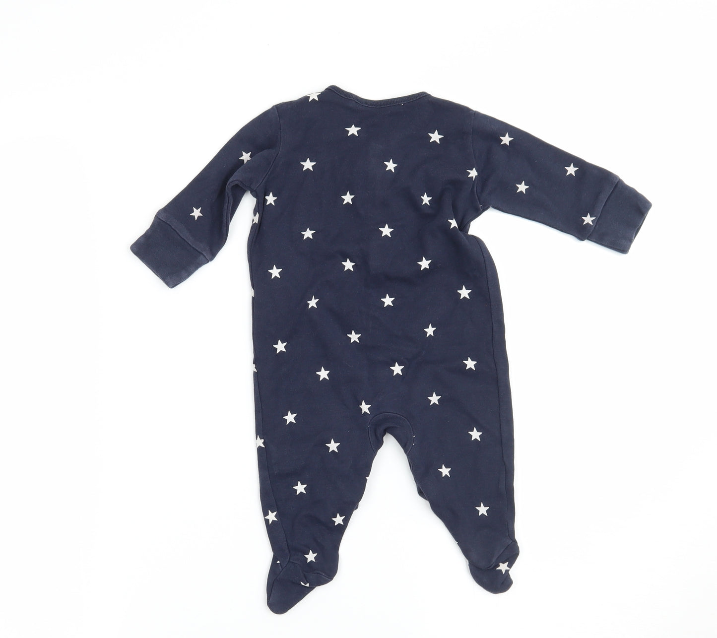 NEXT Baby Blue Geometric  Babygrow One-Piece Size 0-3 Months