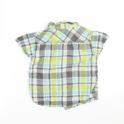BOY SHOP Boys Multicoloured Check  Basic Button-Up Size 4 Years