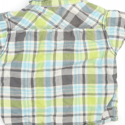 BOY SHOP Boys Multicoloured Check  Basic Button-Up Size 4 Years