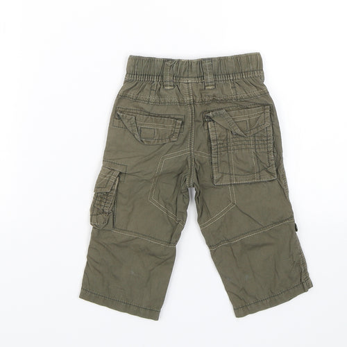 NEXT Baby Green   Cargo Trousers Size 6-9 Months
