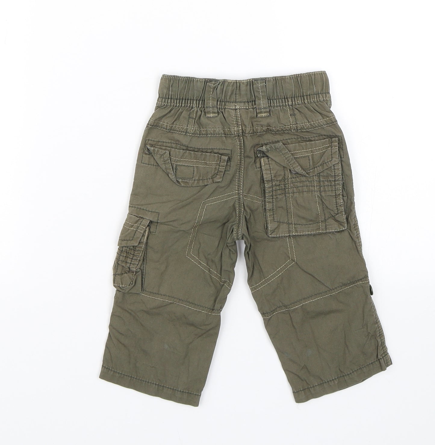 NEXT Baby Green   Cargo Trousers Size 6-9 Months