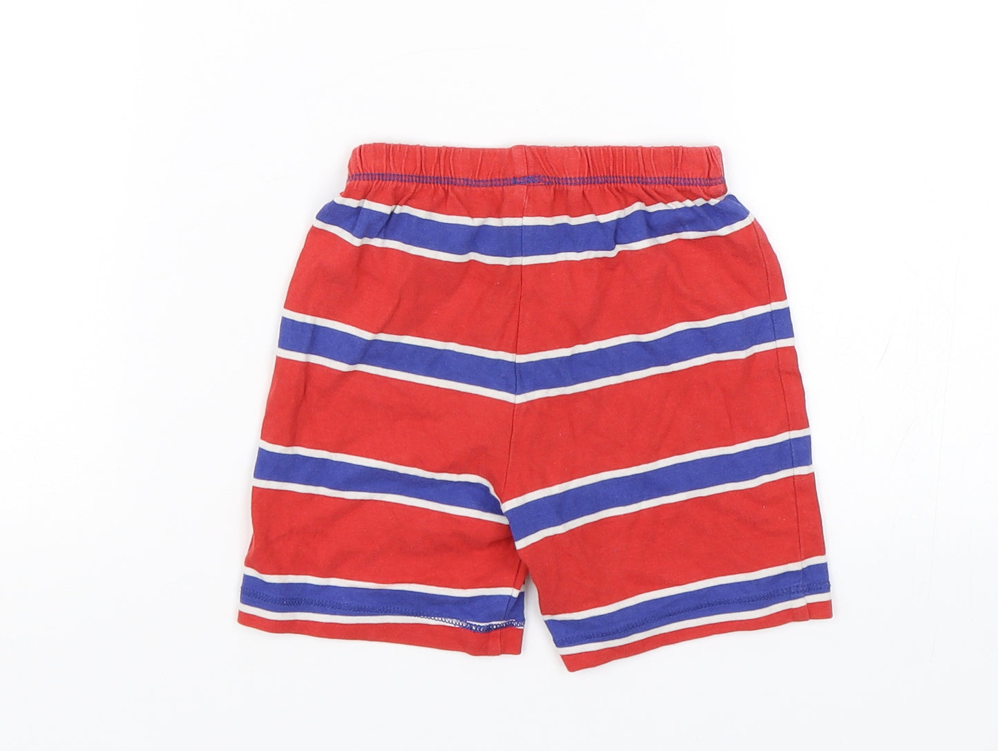 TU Boys Red Striped  Sweat Shorts Size 2-3 Years