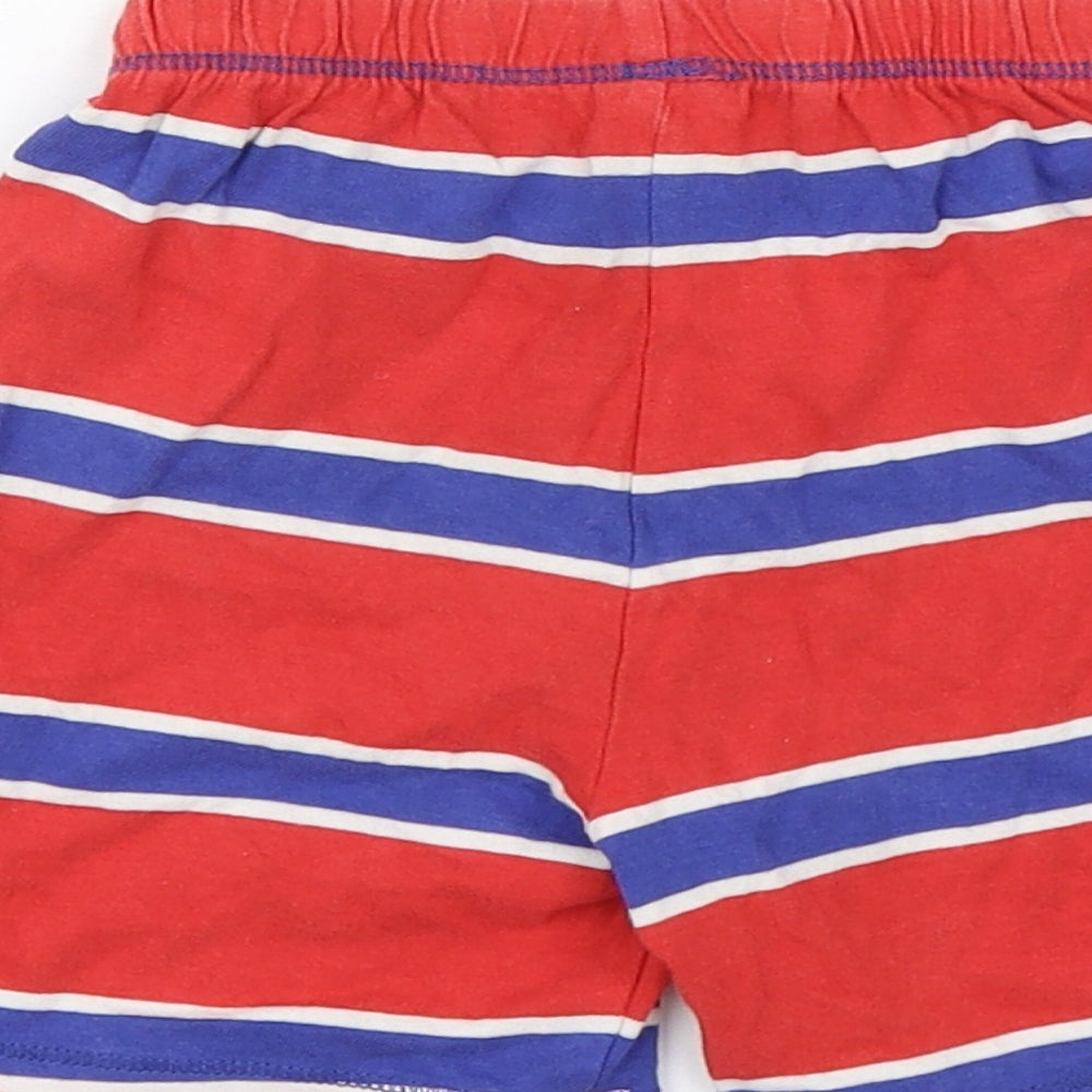 TU Boys Red Striped  Sweat Shorts Size 2-3 Years