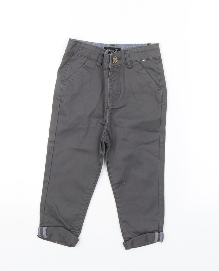 Denim Co. Baby Grey Jogger Trousers Size 18-24 Months