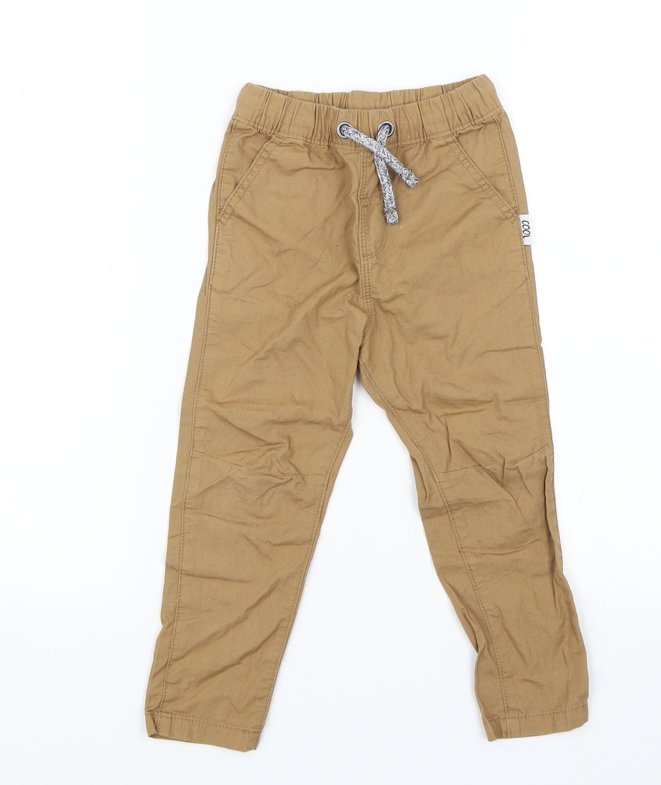 George Boys Brown   Chino Trousers Size 2-3 Years