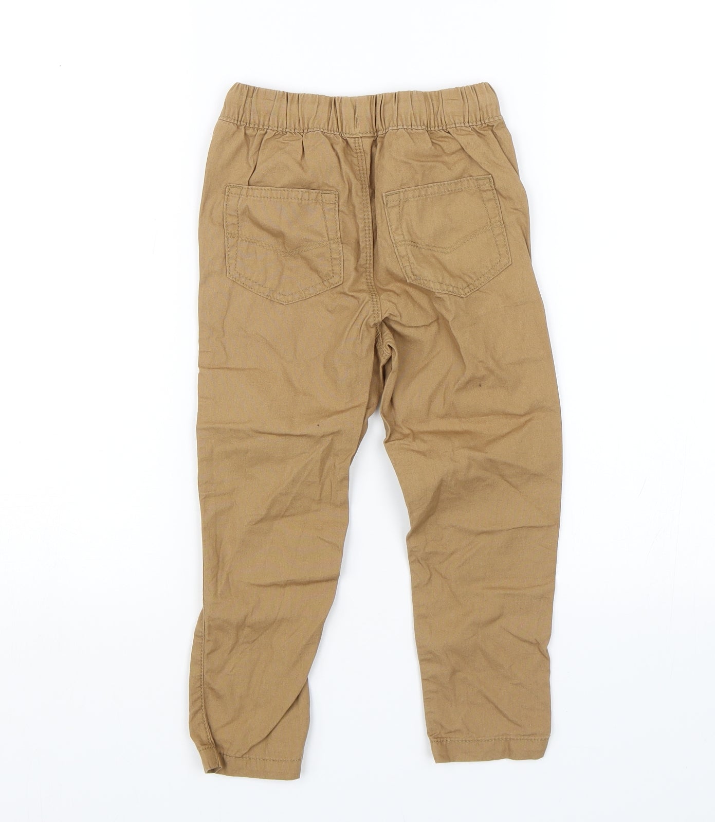 George Boys Brown   Chino Trousers Size 2-3 Years
