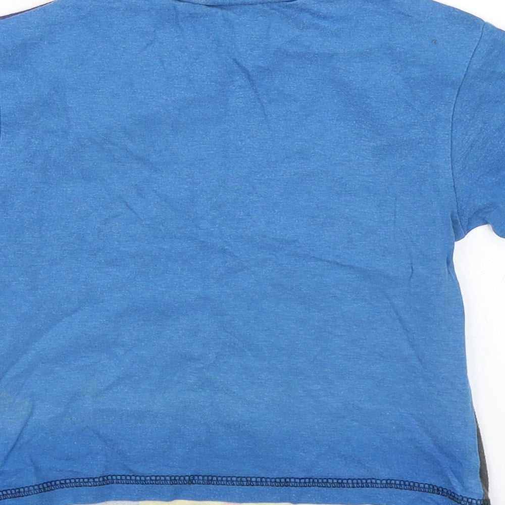 Pinkfong Boys Blue   Basic T-Shirt Size 2-3 Years  - Baby Shark