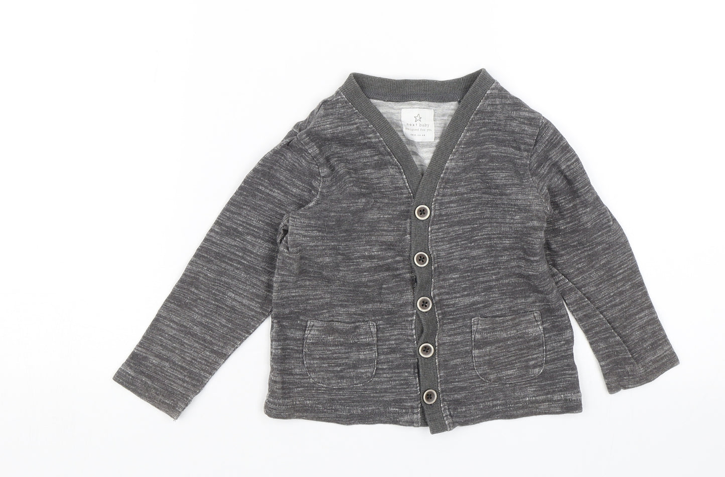 NEXT Baby Grey   Cardigan Jumper Size 12-18 Months
