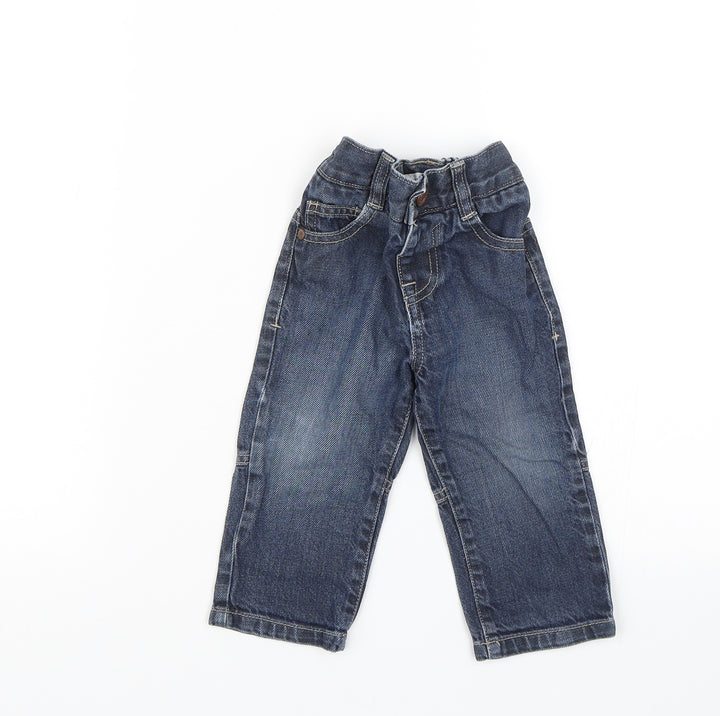 Marks and Spencer Baby Blue Denim Jogger Jeans Size 12-18 Months
