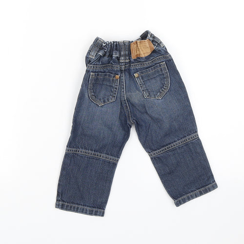 Marks and Spencer Baby Blue  Denim Jogger Jeans Size 12-18 Months